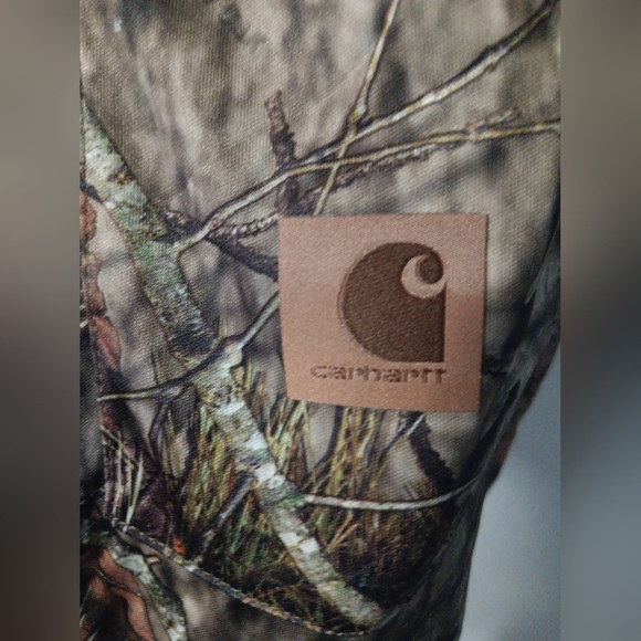 Carhartt Men's Woodland Camo Short Sleeve Tee - Picture 4 of 4